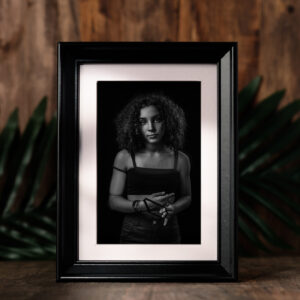 Foto Ritratto con stampa 30x40